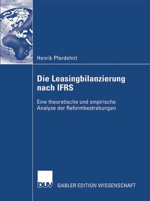 cover image of Die Leasingbilanzierung nach IFRS